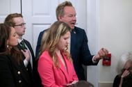 White House Press Secretary Karoline Leavitt Holds First Press Briefing Of Trump's 2nd Term - Source: Getty